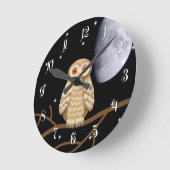 Night owl runde wanduhr (Winkel)