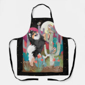 NIGHT OWLS Finnische Lapphund Grooming Schürze (Vorderseite)