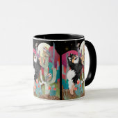 NIGHT OWLS Finnischer Lapphund 11 OZ TASSE (VorderseiteRechts)