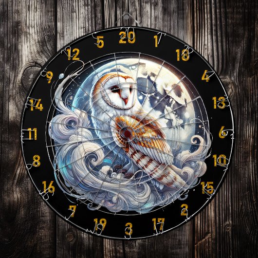 Night Owls und Dart Goals Dartscheibe
