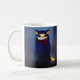 Night Rain Face Mask Cat Kaffeetasse