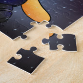 Night Rain Face Mask Cat Puzzle (Seite)