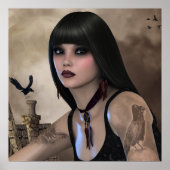 Night Raven Poster (Vorne)