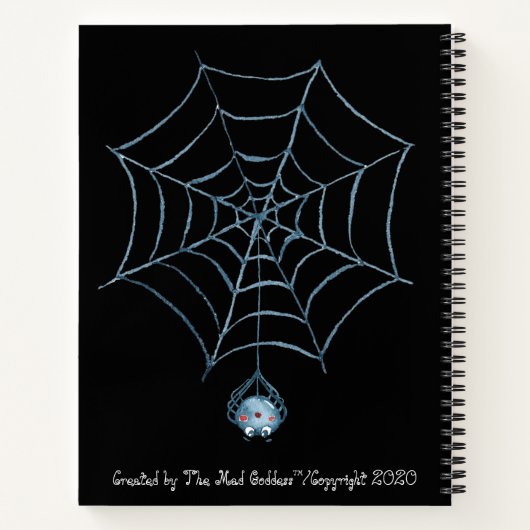 "Night Ride" SpiralNotebook Notizblock (Rückseite)