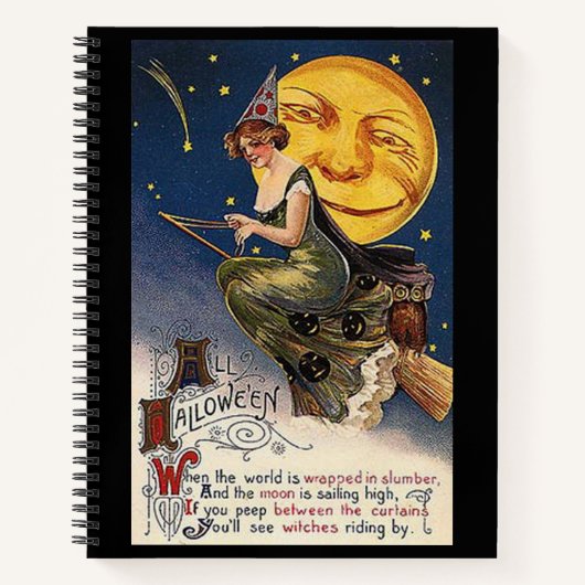 "Night Ride" SpiralNotebook Notizblock (Vorderseite)