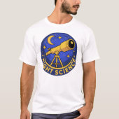 Night science t-shirt (Vorderseite)