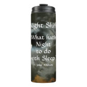 Night Shift Full Moon Night Angebot individuell ei Thermosbecher (Vorderseite)