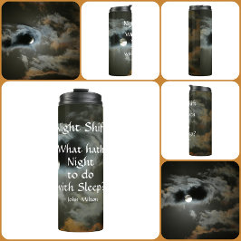 Night Shift Full Moon Night Angebot individuell ei Thermosbecher