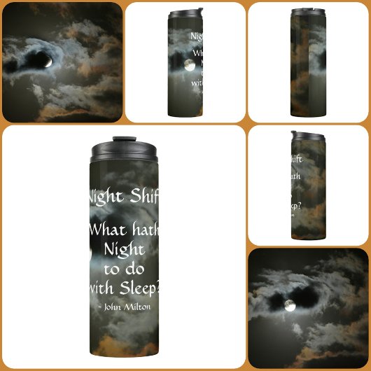 Night Shift Full Moon Night Angebot individuell ei Thermosbecher