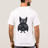 Night Shift Funny Bat T-Shirt (Rückseite)