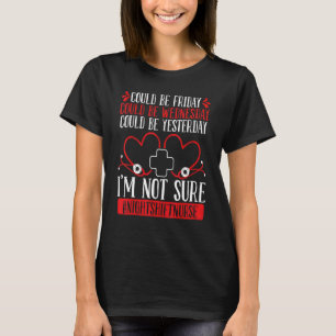 Night Shift Nurse Aufwertung RN CNA Krankenversorg T-Shirt