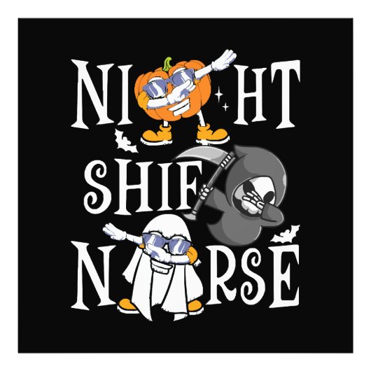 Night Shift Nurse Fotodruck (Vorne)