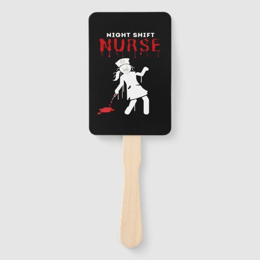 Night Shift Nurse Funny Halloween Classic T-Shirt Fächer (Vorderseite)