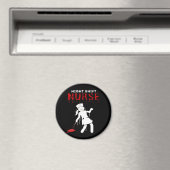 Night Shift Nurse Funny Halloween Klassischer T - Magnet (In Situ (Geschirrspüler))