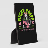 Night Shift Nurse - Geschenkideen der Nurse Week Fotoplatte (Seite)