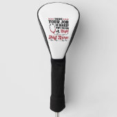 Night Shift Nurse Golf Headcover (Vorderseite)