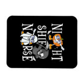 Night Shift Nurse Magnet (Horizontal)