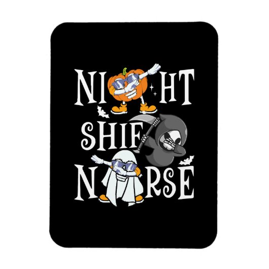 Night Shift Nurse Magnet (Vertikal)