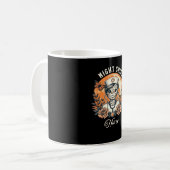 Night Shift Nurse Mummy Halloween Healthcare Flora Kaffeetasse (Vorderseite Links)