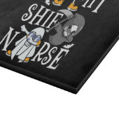 Night Shift Nurse Schneidebrett (Ecke)
