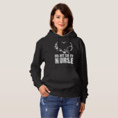 Night Shift Nurse St Patrick S Day Stethoscope Hea Hoodie (Vorne ganz)
