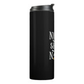 Night Shift Nurse Thermosbecher (Nach links gedreht)