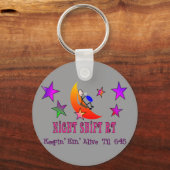 Night Shift RT MOON Stick Man Schlüsselanhänger (Vorderseite)