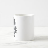 Night Shift Survivor Relatable Chibi Nurse Illustr Kaffeetasse (Mittel)