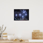 Night Sky Appreciating Society - Poster (Küche)