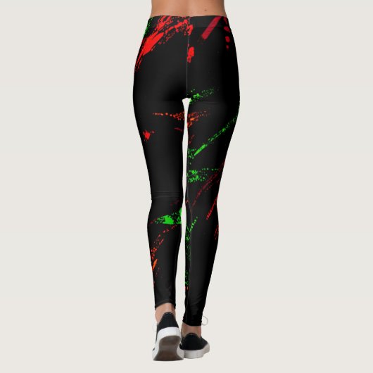 Night Sky Aurora Leggings (Rückseite)