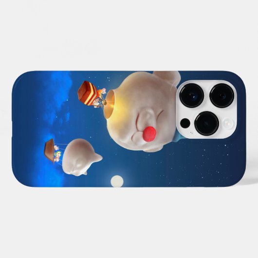 Night Sky Balloon Adventure Case-Mate iPhone Hülle (Rückseite (Horizontal))