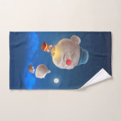 Night Sky Balloon Adventure Handtuch (Handtuch)