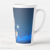Night Sky Balloon Adventure Milchtasse (Rechts)
