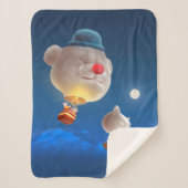 Night Sky Balloon Adventure Sherpadecke (Vorderseite)