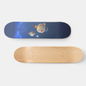 Night Sky Balloon Adventure Skateboard (Horizontal)