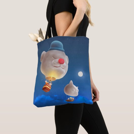 Night Sky Balloon Adventure Tasche (Von Nahem)