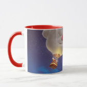 Night Sky Balloon Adventure Tasse (Links)