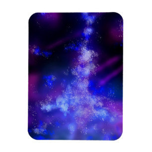 Night Sky Blue Sapphire Flexible Magnet