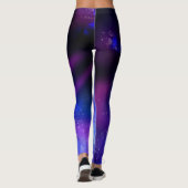 Night Sky Blue Sapphire Leggings (Rückseite)