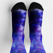 Night Sky Blue Sapphire Nachhaltige Crew Sock Socken (Oben)