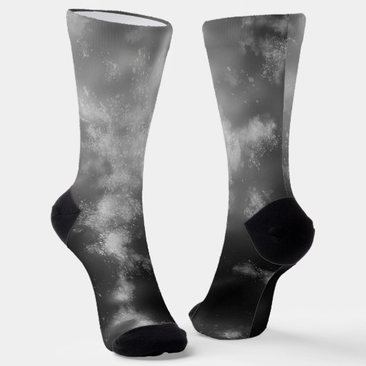 Night Sky Blue Sapphire Nachhaltige Crew Sock Socken (Gewinkelt)