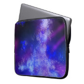 Night Sky Blue Sapphire Notebook-Bag Laptopschutzhülle (Vorderseite Links)