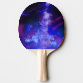 Night Sky Blue Sapphire Ping Pong Paddle Tischtennis Schläger