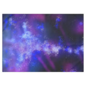 Night Sky Blue Sapphire Tablecloth Tischdecke (Vorderseite (Horizontal))