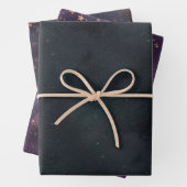 Night Sky Bundle (3) Geschenkpapier Set (Beispiel)