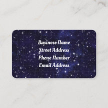 Night Sky Business Card