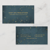 Night Sky Business Cards Visitenkarte (Vorne/Hinten)