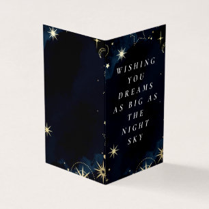 Night Sky - Celestis Birthday Card