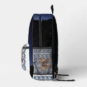 Night Sky Dallas Cowboys Bedruckter Rucksack (Rechts)