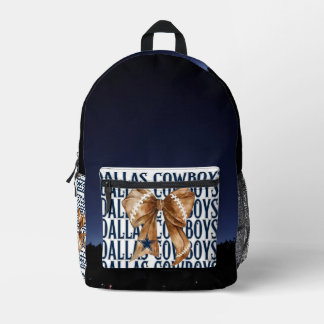 Night Sky Dallas Cowboys Bedruckter Rucksack